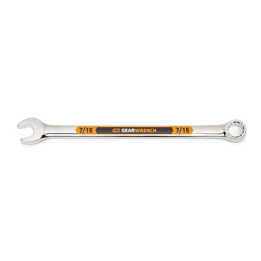 Gearwrench 81655H 7/16" 12 Point Hi-Viz Long Pattern Combination Wrench
