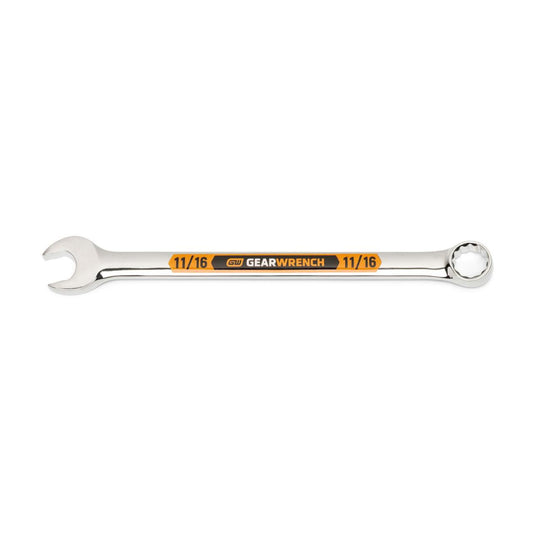 Gearwrench 81659H 11/16" 12 Point Hi-Viz Long Pattern Combination Wrench