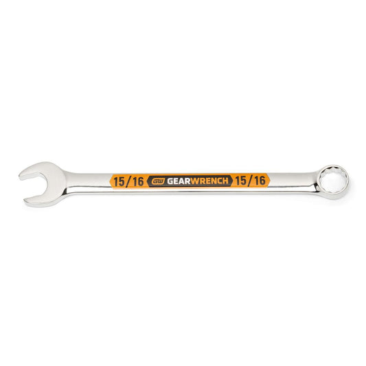 Gearwrench 81663H 15/16" 12 Point Hi-Viz Long Pattern Combination Wrench