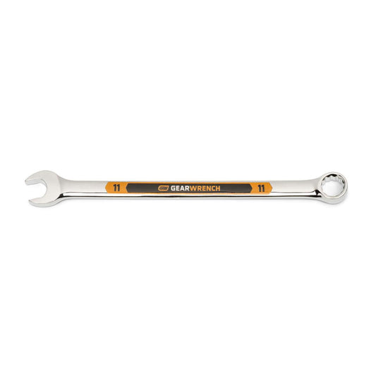 Gearwrench 81668H 11mm 12 Point Hi-Viz Long Pattern Combination Wrench