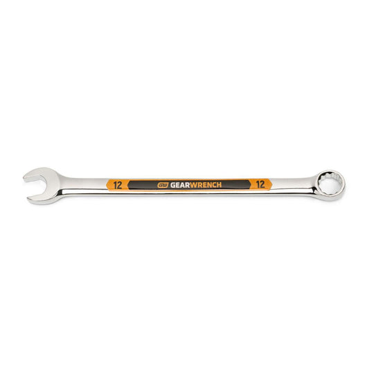 Gearwrench 81669H 12mm 12 Point Hi-Viz Long Pattern Combination Wrench