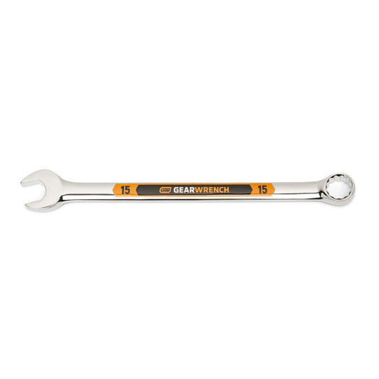 Gearwrench 81672H 15mm 12 Point Hi-Viz Long Pattern Combination Wrench