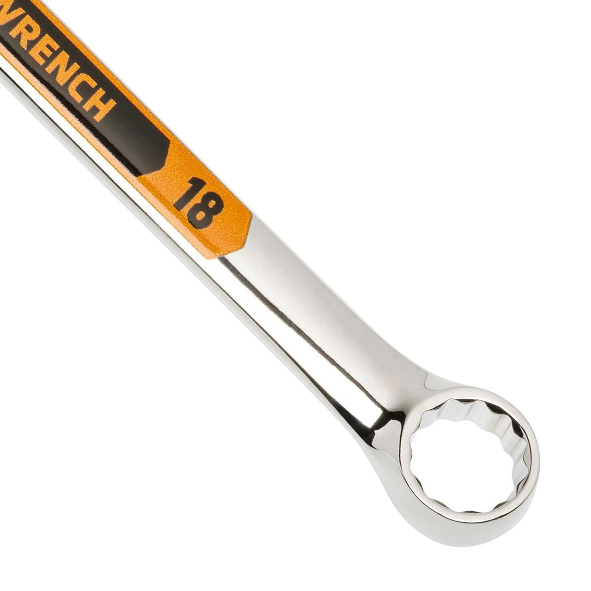 Gearwrench 81675H 18mm 12 Point Hi-Viz Long Pattern Combination Wrench