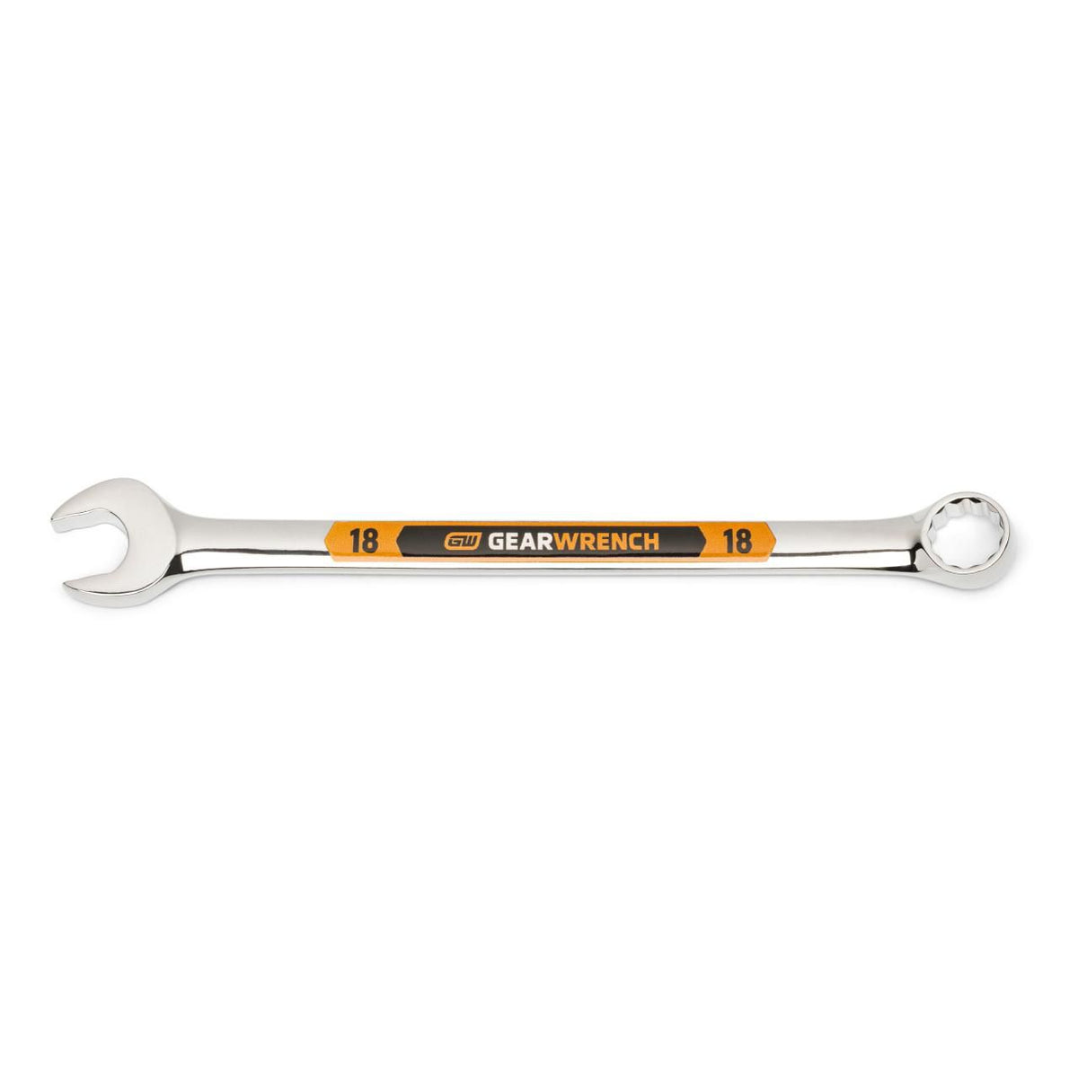 Gearwrench 81675H 18mm 12 Point Hi-Viz Long Pattern Combination Wrench