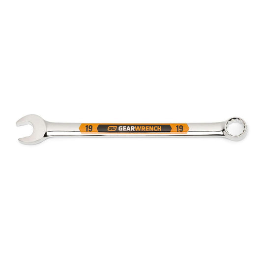 Gearwrench 81676H 19mm 12 Point Hi-Viz Long Pattern Combination Wrench