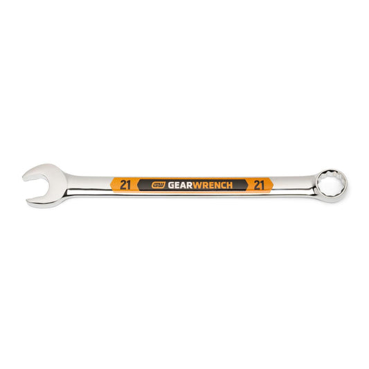 Gearwrench 81678H 21mm 12 Point Hi-Viz Long Pattern Combination Wrench