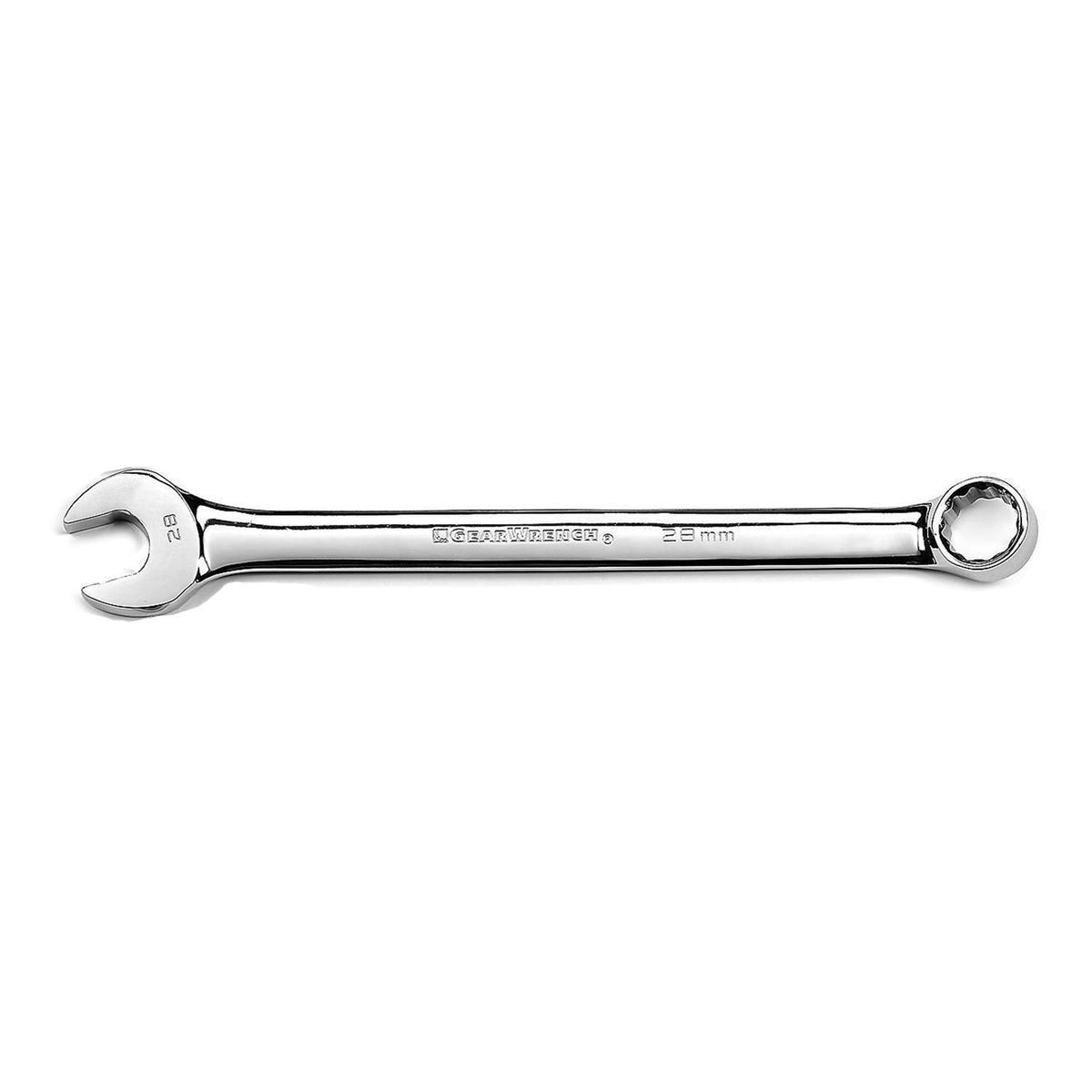 Gearwrench 81753 28mm 12 Point Long Pattern Combination Wrench
