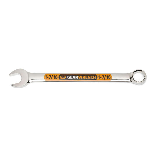 Gearwrench 81817H 1-7/16" 12 Point Hi-Viz Long Pattern Combination Wrench
