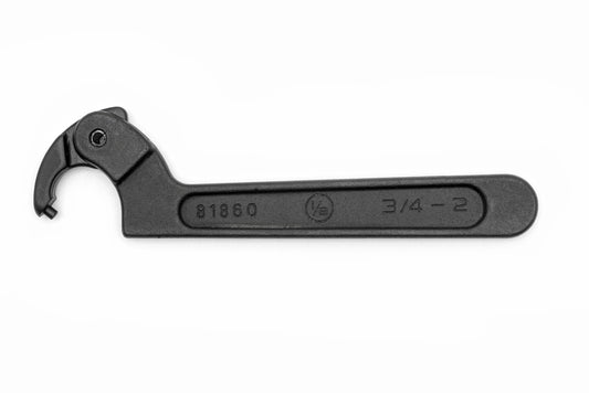 Gearwrench 81860 3/4" to 2" Adjustable Pin Black Oxide Spanner Wrench 1/8" Pin