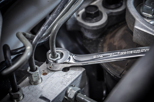 Gearwrench 81907 6 Piece Flare Nut SAE Wrench Set