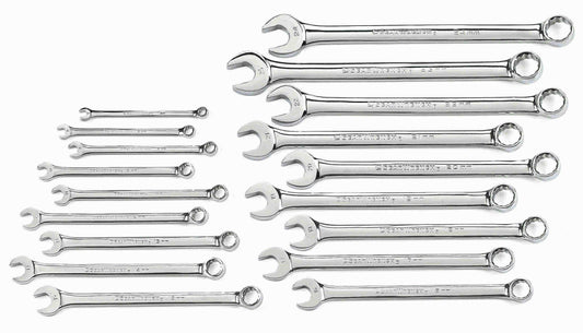 Gearwrench 81920 18 Piece 12 Point Long Pattern Combination Metric Wrench Set