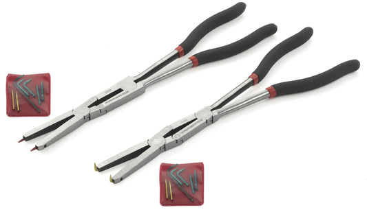 Gearwrench 82110 2 Piece Double-X™ Internal and External Snap Ring Plier Set