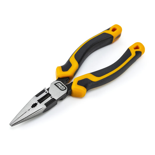 Gearwrench 82176C 6" PITBULL Long Nose Plier Cushion Grip