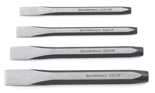 Gearwrench 82308 4 Piece Cold Chisel Set