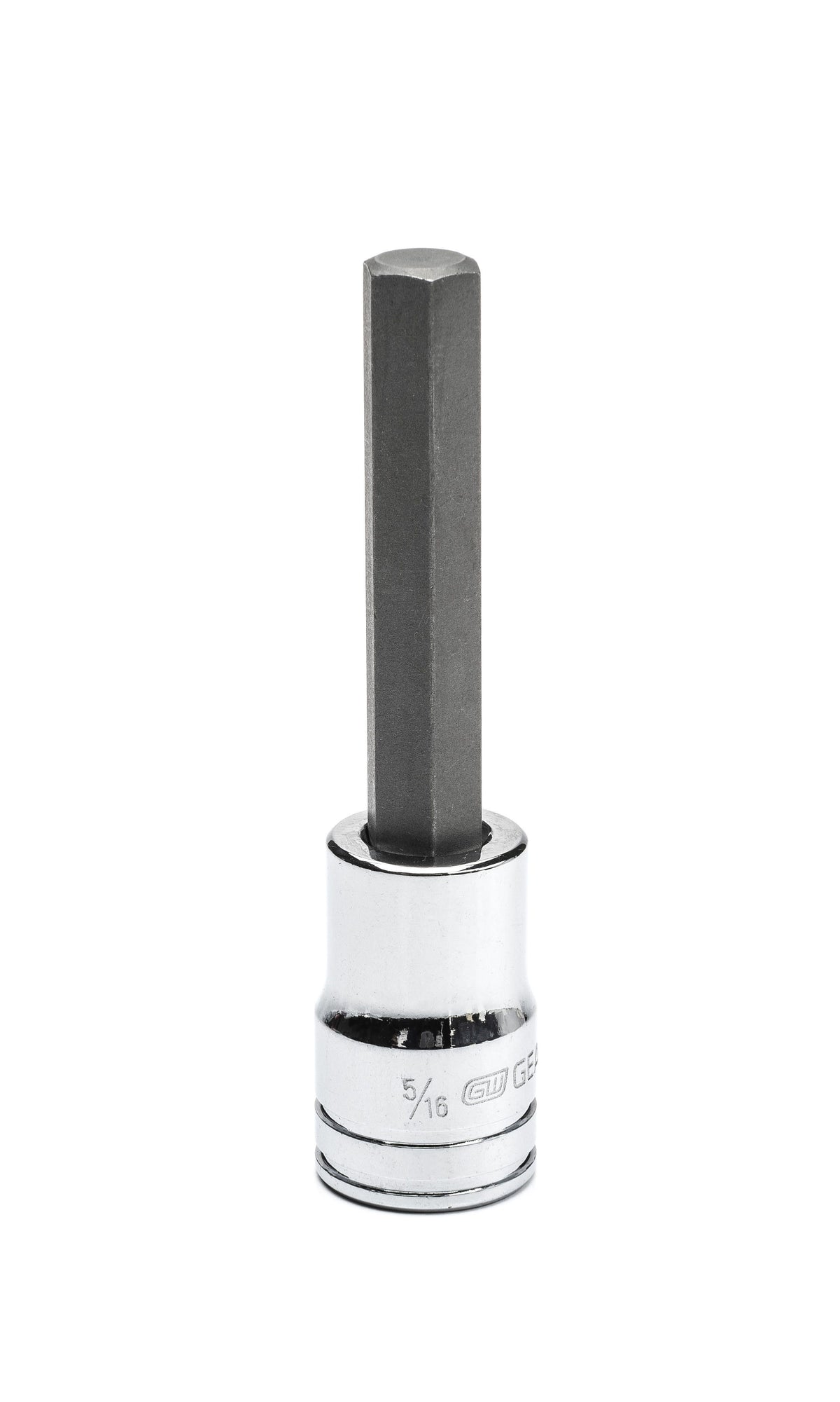Gearwrench 82527 3/8" Drive Mid Length Hex Bit SAE Socket 5/16"