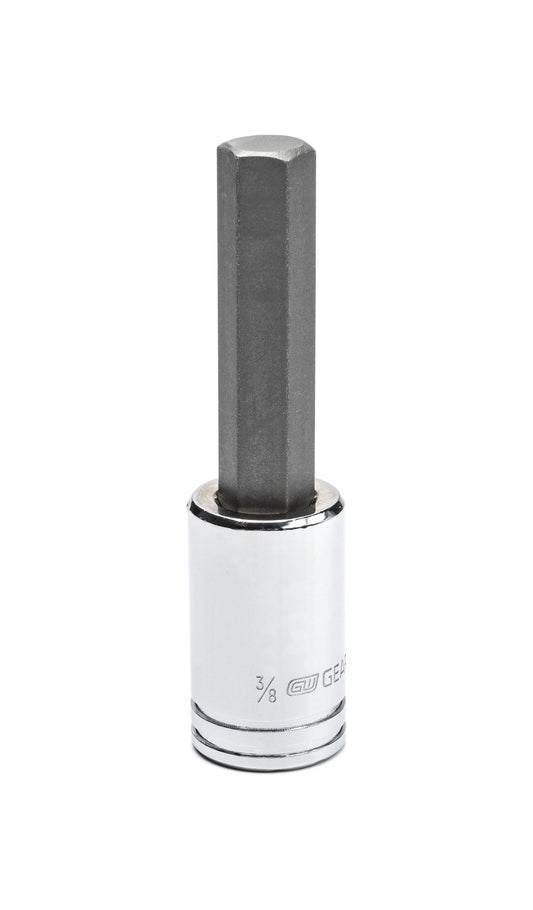 Gearwrench 82528 3/8" Drive Mid Length Hex Bit SAE Socket 3/8"