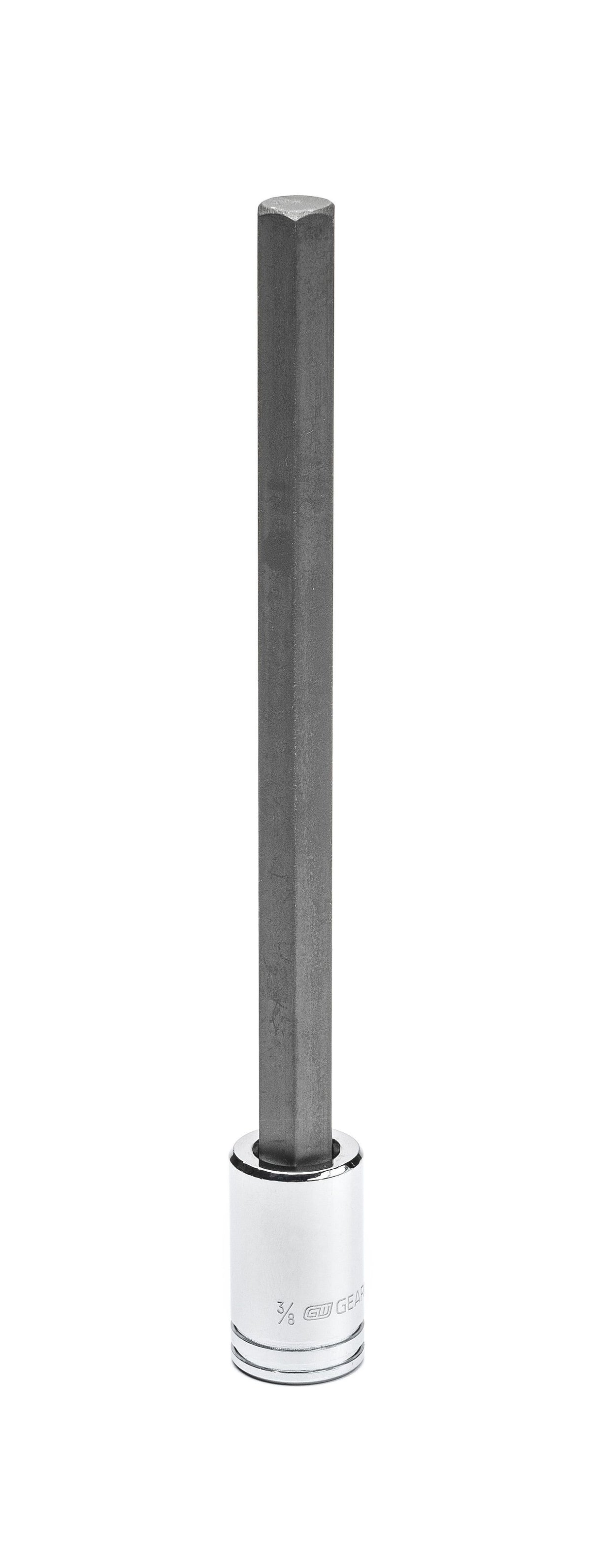 Gearwrench 82536 3/8" Drive Long Length Hex Bit SAE Socket 3/8"