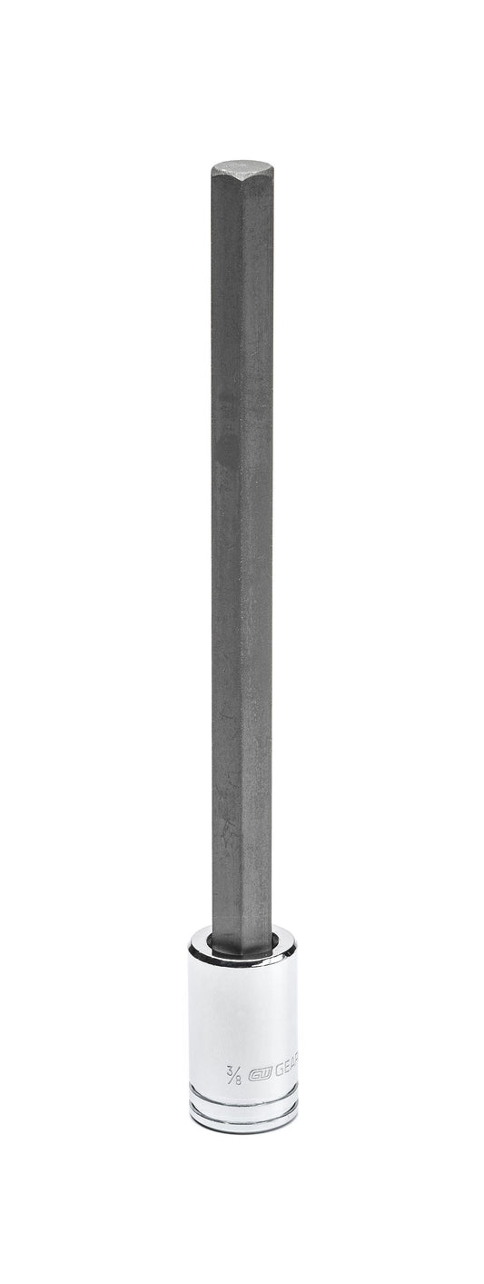 Gearwrench 82536 3/8" Drive Long Length Hex Bit SAE Socket 3/8"
