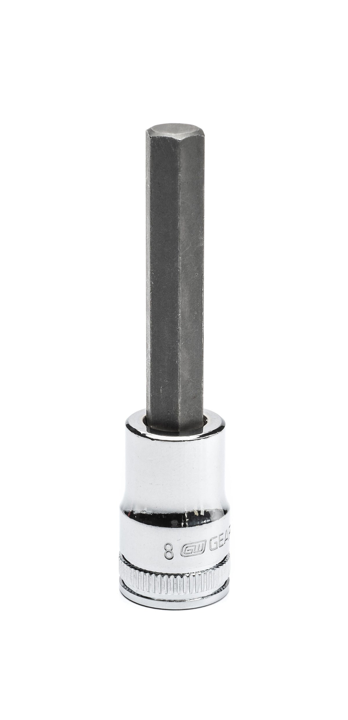 Gearwrench 82543 3/8" Drive Mid Length Hex Bit Metric Socket 8mm