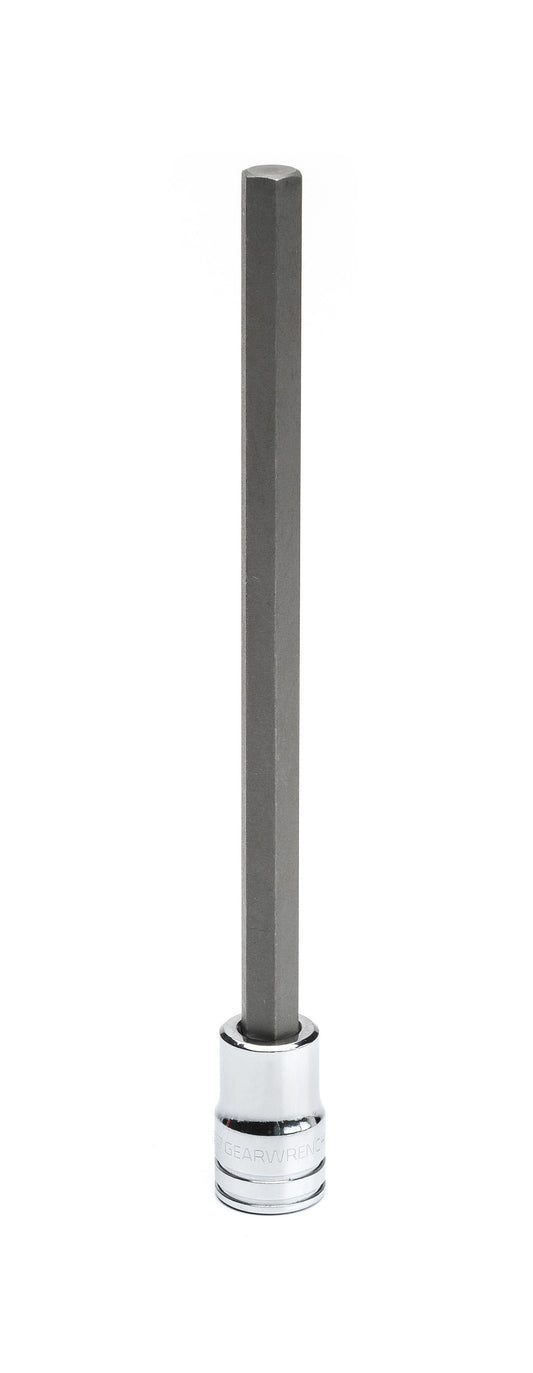 Gearwrench 82552 3/8" Drive Long Length Hex Bit Metric Socket 9mm