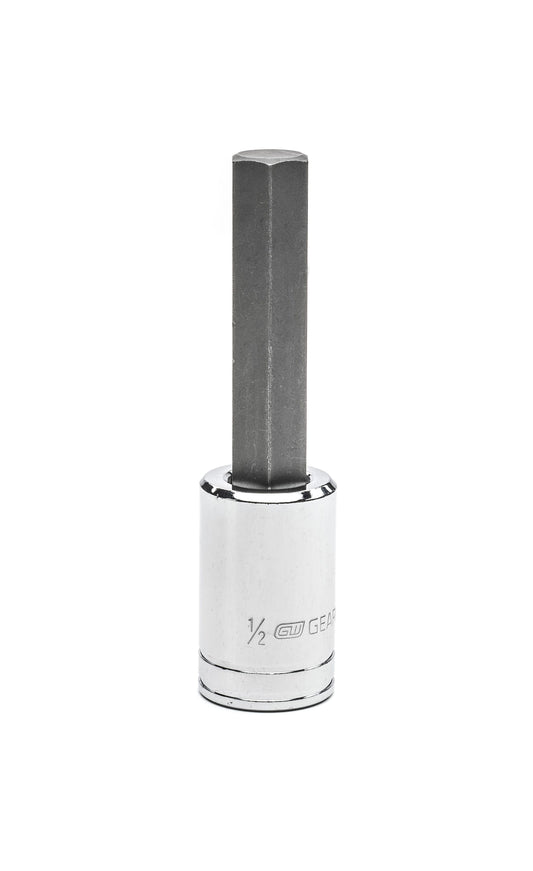 Gearwrench 82559 1/2" Drive Mid Length Hex Bit SAE Socket 1/2"