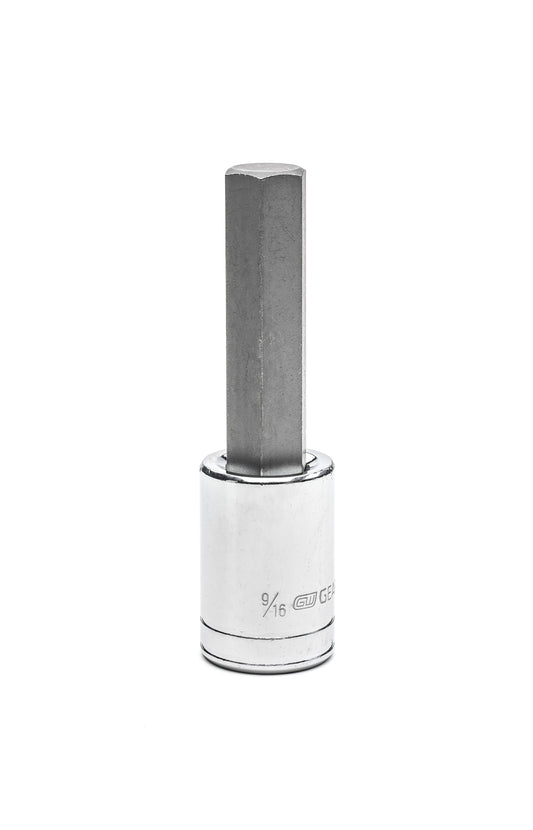 Gearwrench 82560 1/2" Drive Mid Length Hex Bit SAE Socket 9/16"