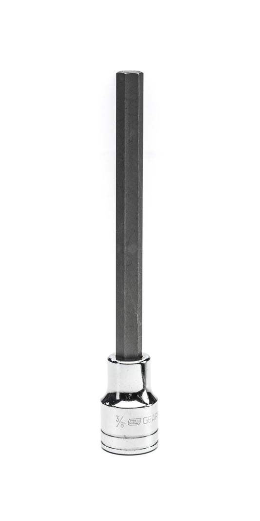 Gearwrench 82566 1/2" Drive Long Length Hex Bit SAE Socket 3/8"
