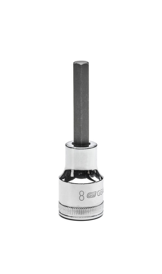 Gearwrench 82572 1/2" Drive Mid Length Hex Bit Metric Socket 8mm