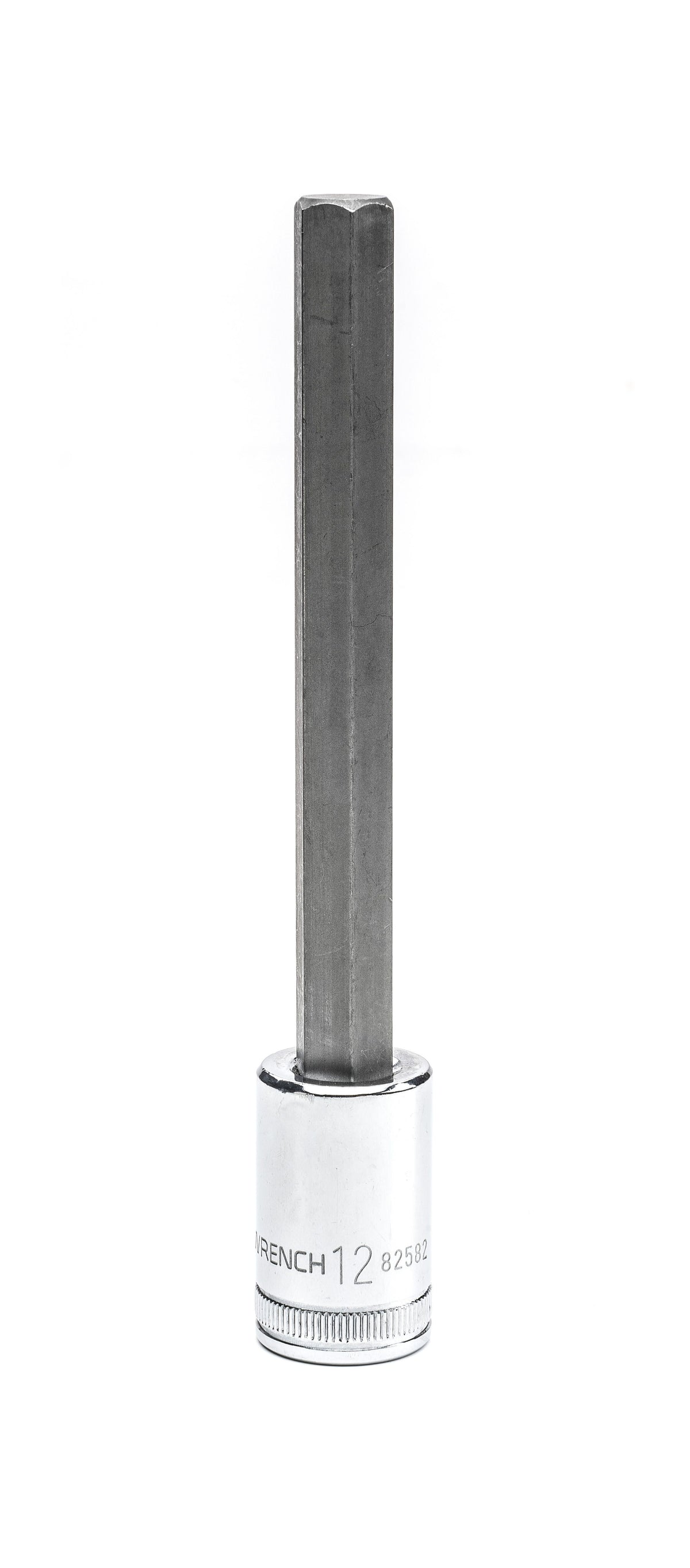 Gearwrench 82582 1/2" Drive Long Length Hex Bit Metric Socket 12mm