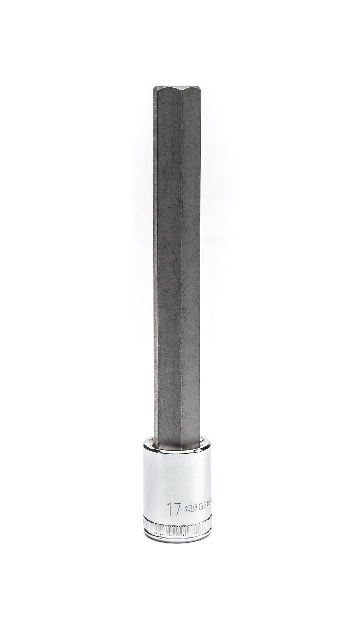 Gearwrench 82584 1/2" Drive Long Length Hex Bit Metric Socket 17mm