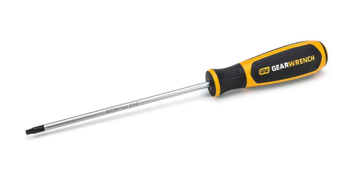 Gearwrench 82724H T20 x 6" Torx® Dual Material Screwdriver
