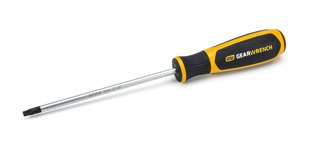 Gearwrench 82726H T27 x 6" Torx® Dual Material Screwdriver