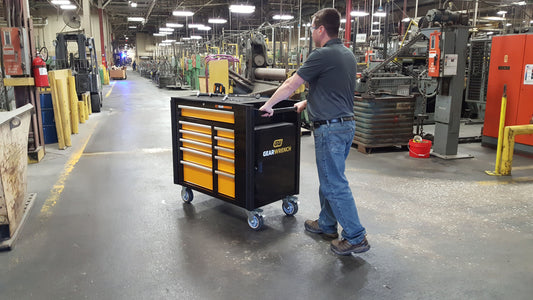 Gearwrench 83169 42" 11 Drawer Black & Orange Mobile Work Station