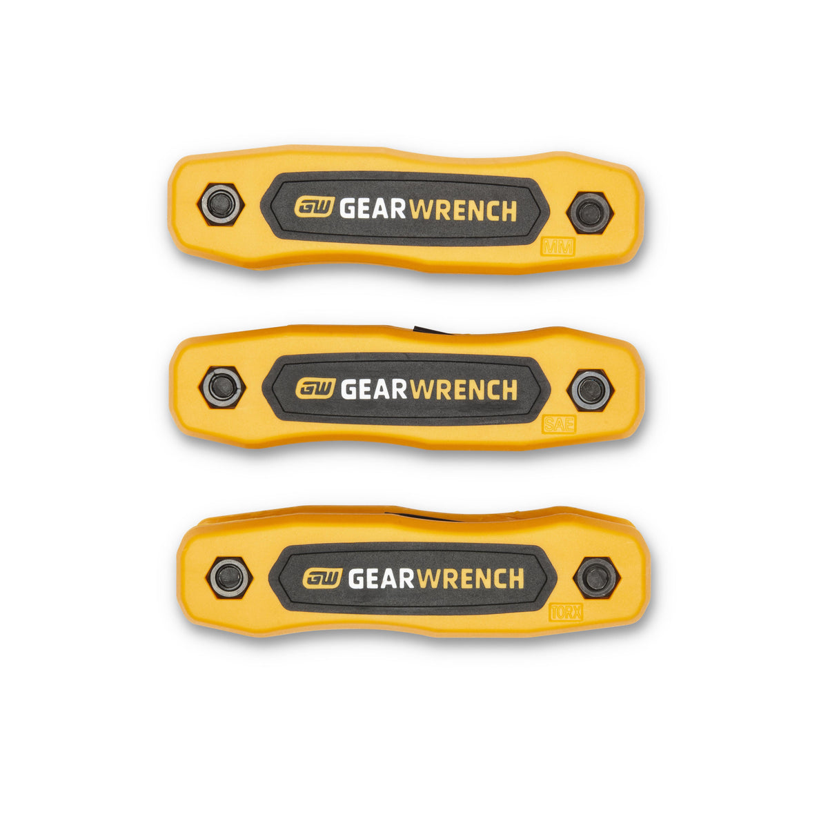 Gearwrench 83512 25 Piece SAE/Metric/Torx® Folding Hex Key Set