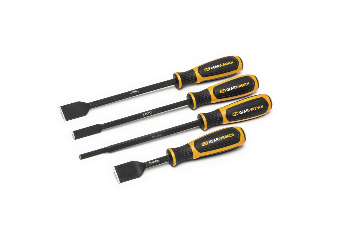 Gearwrench 84080H 4 Piece Dual Material Wide Scraper Set