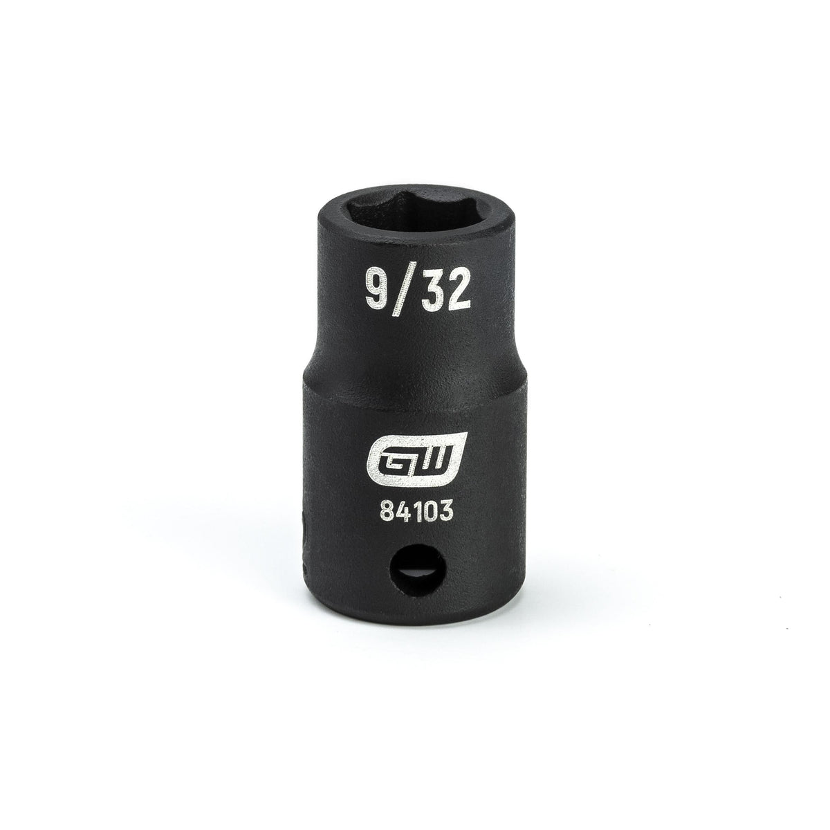 Gearwrench 84103 1/4" Drive 6 Point Standard Impact SAE Socket 9/32"