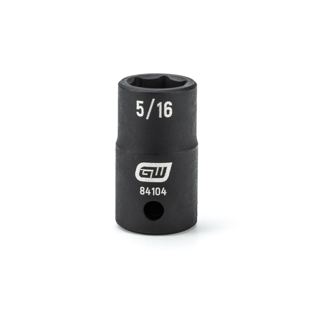 Gearwrench 84104 1/4" Drive 6 Point Standard Impact SAE Socket 5/16"