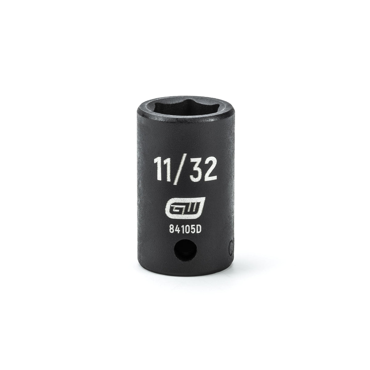 Gearwrench 84105D 1/4" Drive 6 Point Standard Impact SAE Socket 11/32"