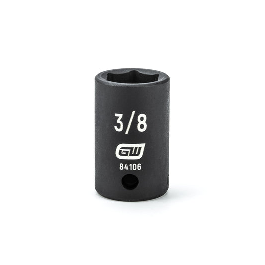 Gearwrench 84106 1/4" Drive 6 Point Standard Impact SAE Socket 3/8"