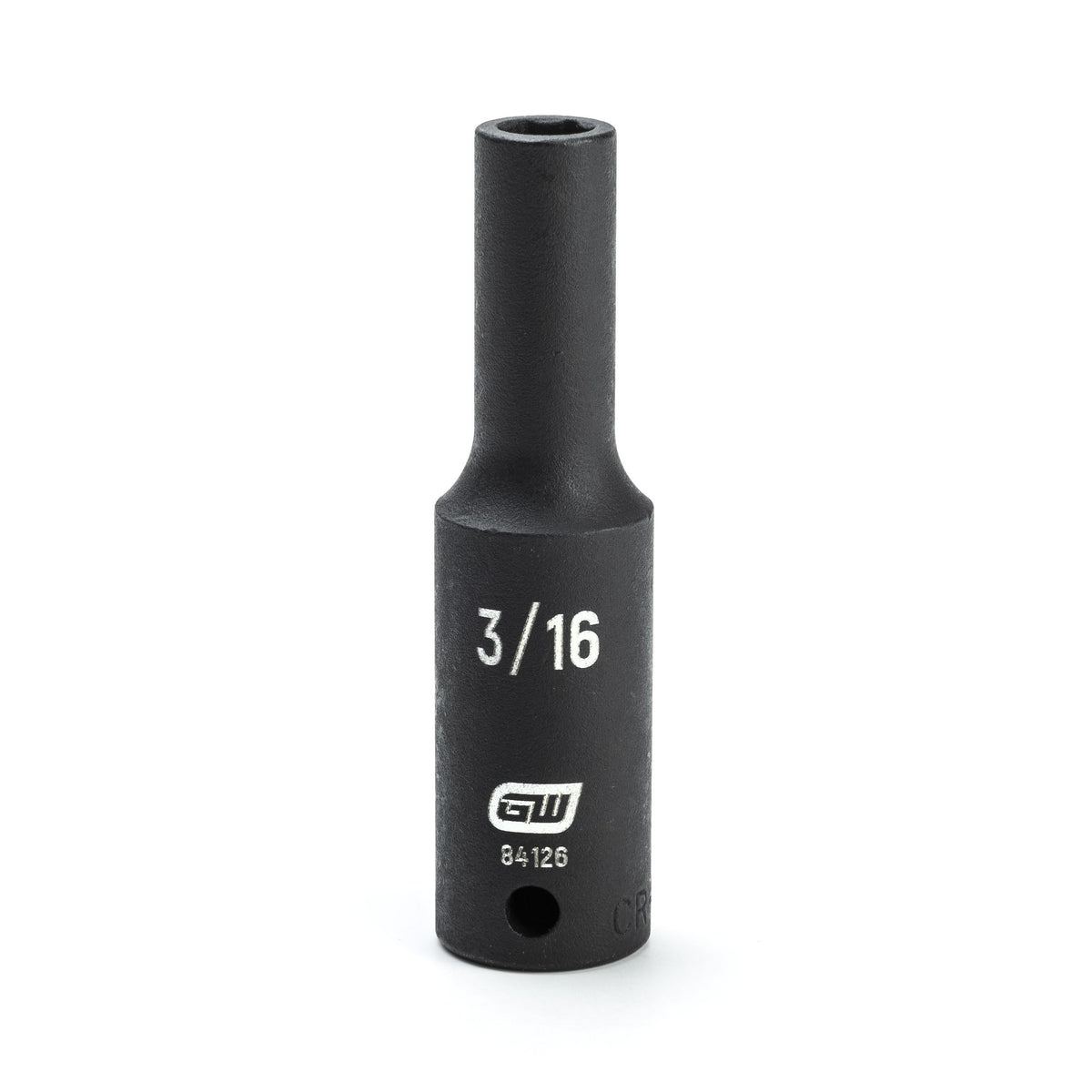 Gearwrench 84126 1/4" Drive 6 Point Deep Impact SAE Socket 3/16"