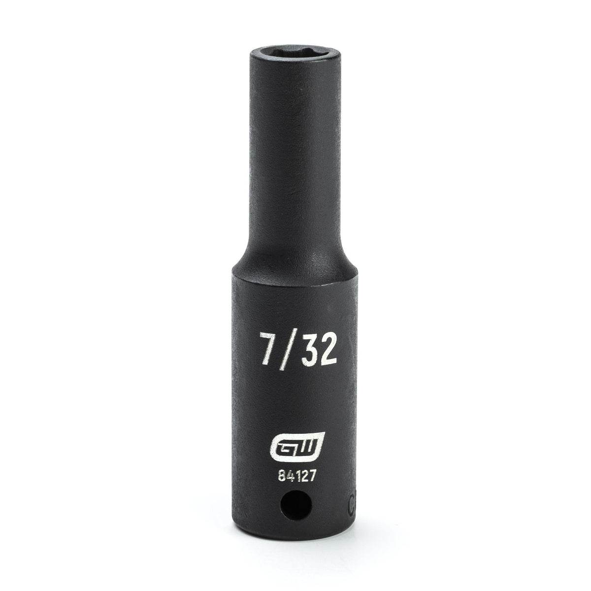 Gearwrench 84127 1/4" Drive 6 Point Deep Impact SAE Socket 7/32"