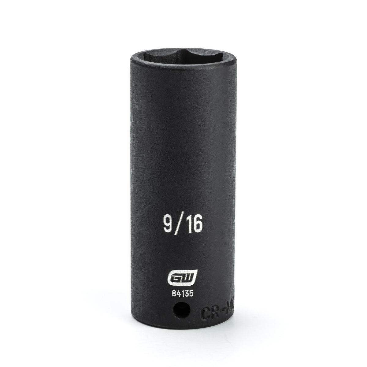 Gearwrench 84135 1/4" Drive 6 Point Deep Impact SAE Socket 9/16"