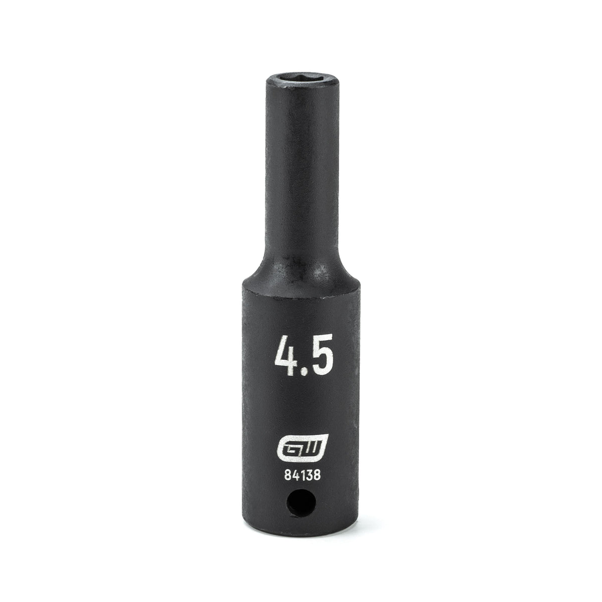 Gearwrench 84138 1/4" Drive 6 Point Deep Impact Metric Socket 4.5mm
