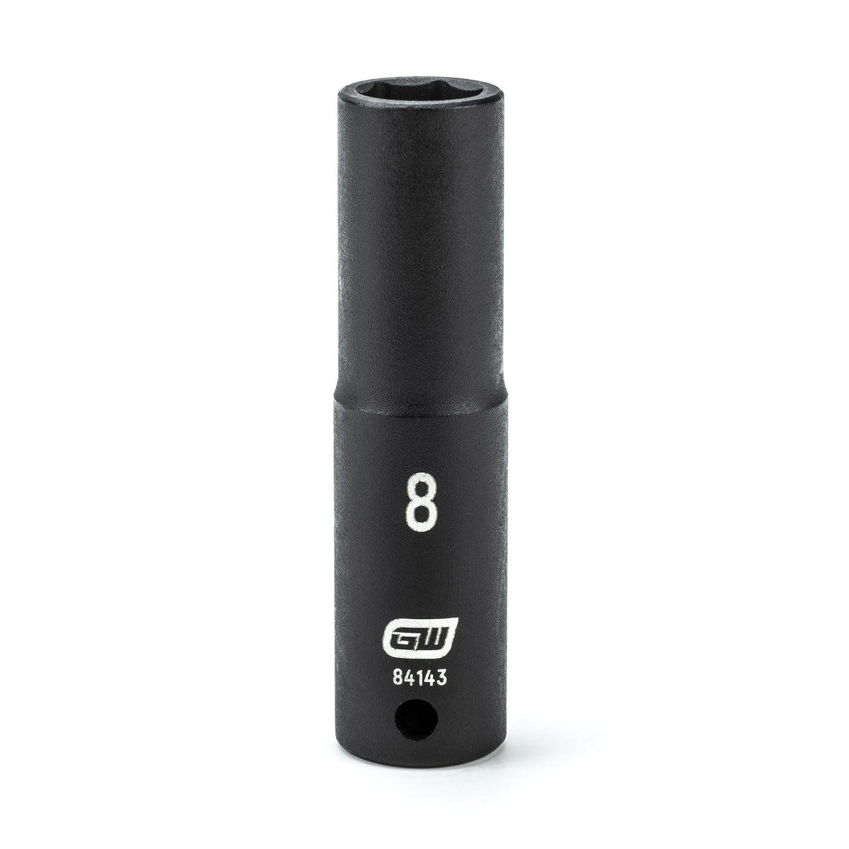 Gearwrench 84143 1/4" Drive 6 Point Deep Impact Metric Socket 8mm