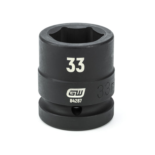 Gearwrench 84245 1" Drive 6 Point Standard Impact SAE Socket 4-1/4"