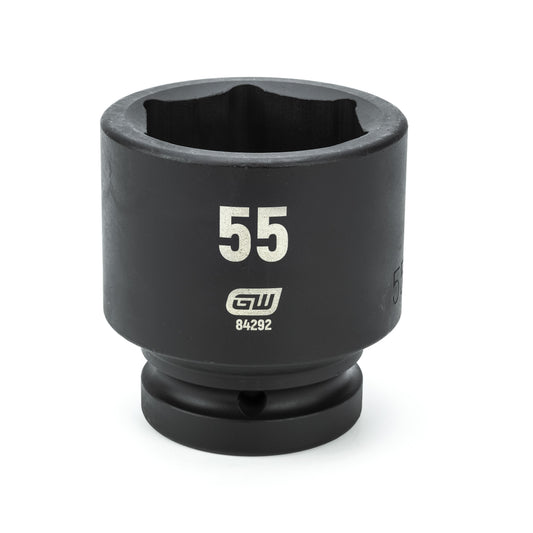 Gearwrench 84294 1" Drive 6 Point Standard Impact Metric Socket 65mm