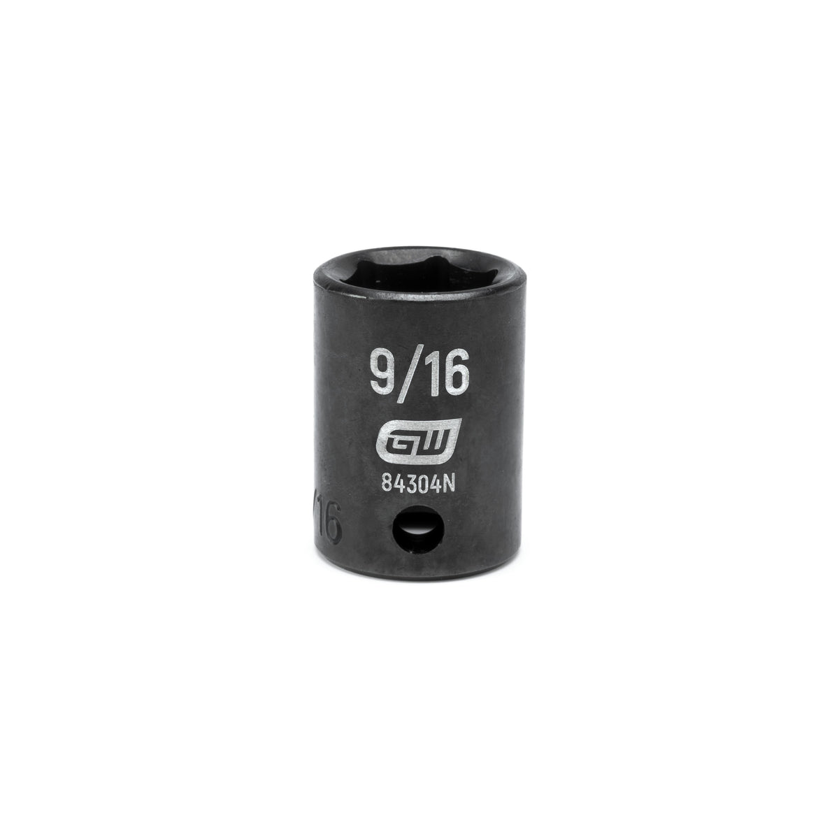 Gearwrench 84304N 3/8" Drive 6 Point Standard Impact SAE Socket 9/16"