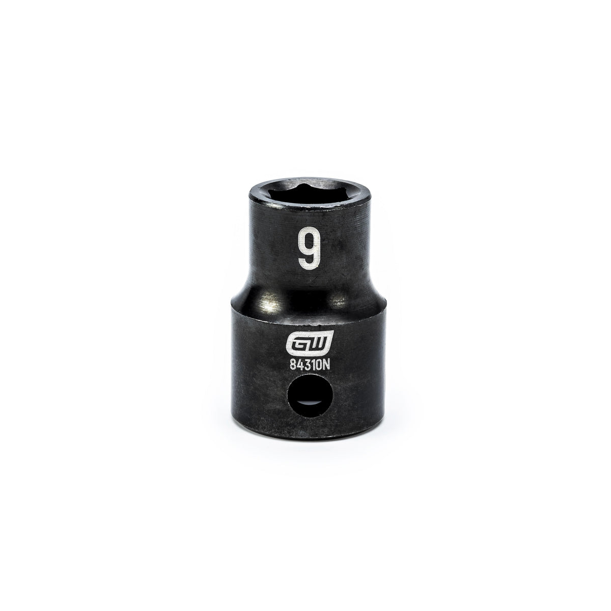 Gearwrench 84310N 3/8" Drive 6 Point Standard Impact Metric Socket 9mm