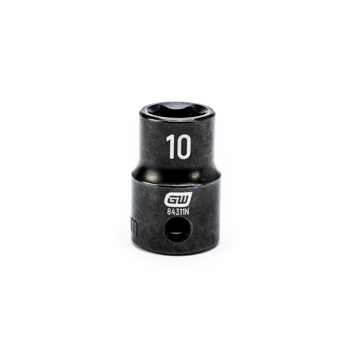 Gearwrench 84311N 3/8" Drive 6 Point Standard Impact Metric Socket 10mm