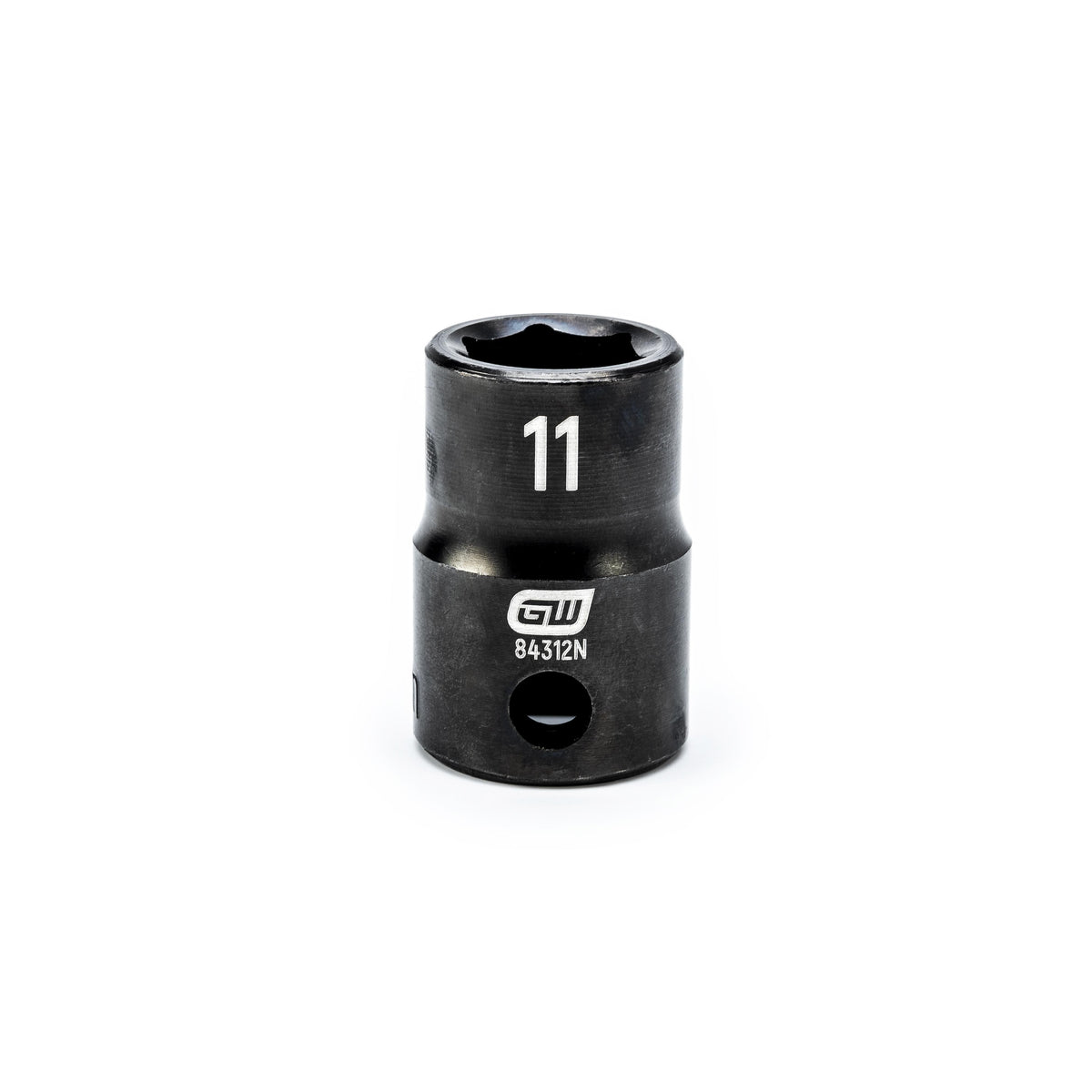 Gearwrench 84312N 3/8" Drive 6 Point Standard Impact Metric Socket 11mm